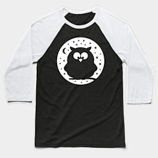 Halloween Owl Baseball T-Shirt